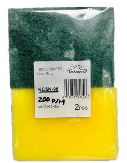 Esponjas 2ct $0.85